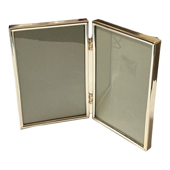 Restoration Hardware Accents Restoration Hardware Silver Double 4 X 6 Hinged Picture Frames